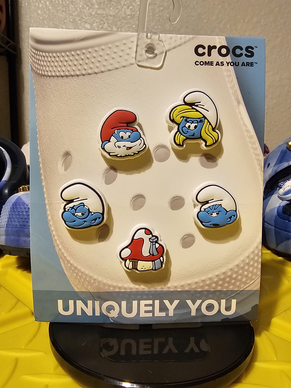 Authentic Smurfs Crocs Jibbitz